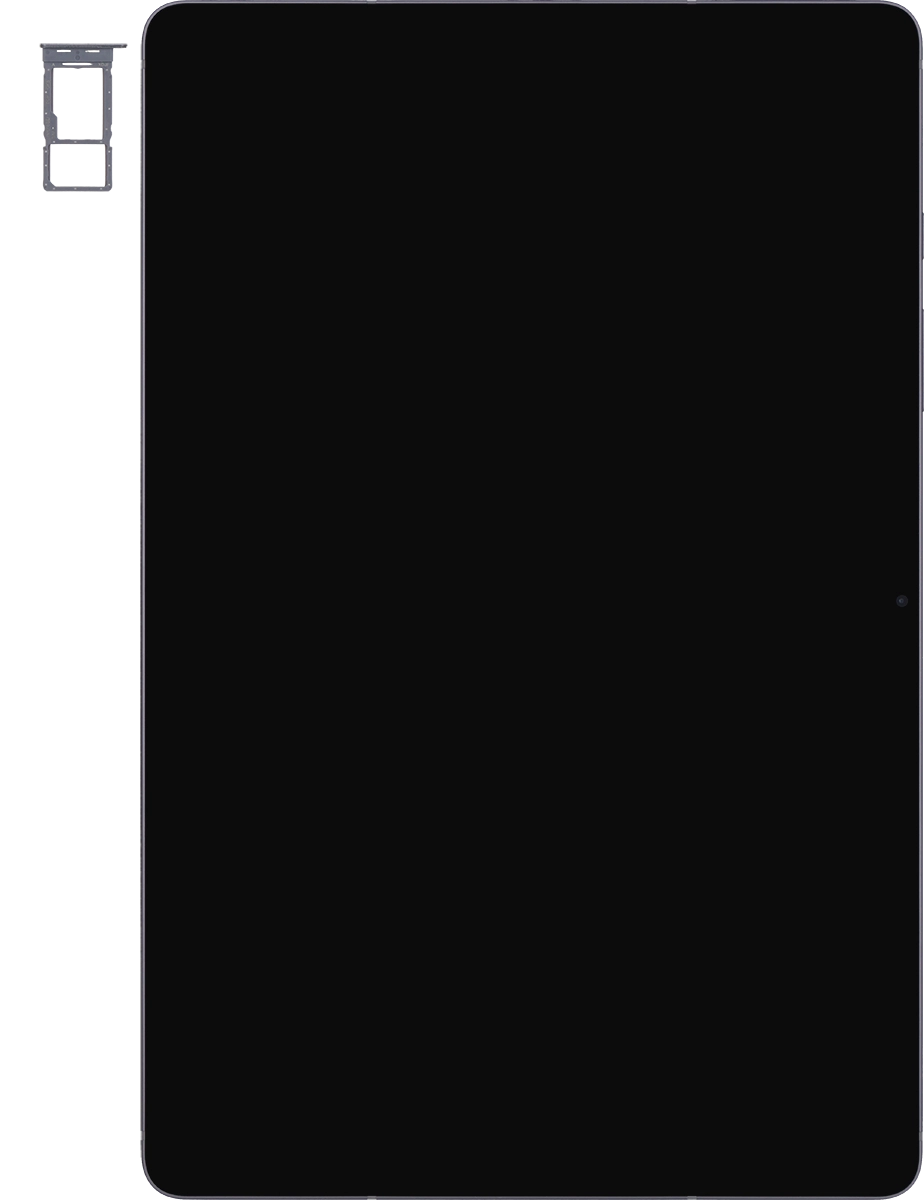Turn your SIM so the angled corner of the SIM matches the angled corner of the SIM holder and place your SIM in the SIM holder.
