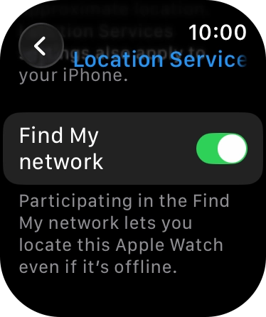 Press the Digital Crown several times to return to standby mode. Press the Digital Crown several times to return to standby mode.