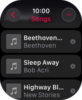 Go to the required category or playlist and press the required audio file. Go to the required category or playlist and press the required audio file.
