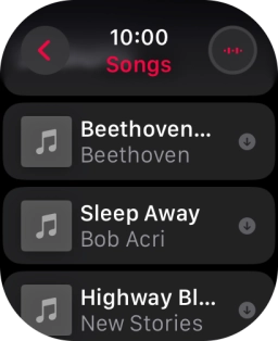 Go to the required category or playlist and press the required audio file. Go to the required category or playlist and press the required audio file.