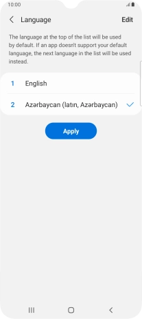 Press Apply. Press Apply.