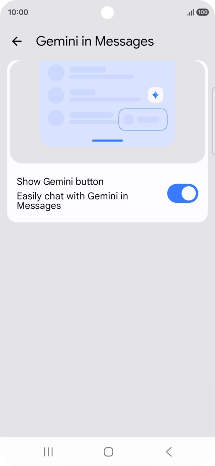 Press the indicator next to Press the indicator next to