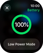 Press Low Power Mode. Press Low Power Mode.
