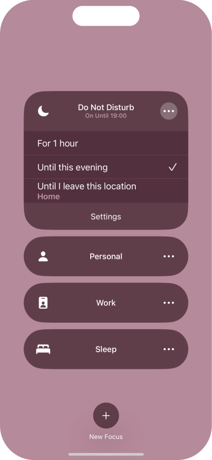 Slide your finger upwards starting from the bottom of the screen to return to the home screen.