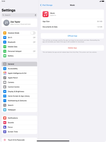 Press Offload App.