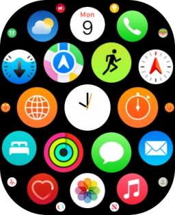 Press the music player icon. Press the music player icon.