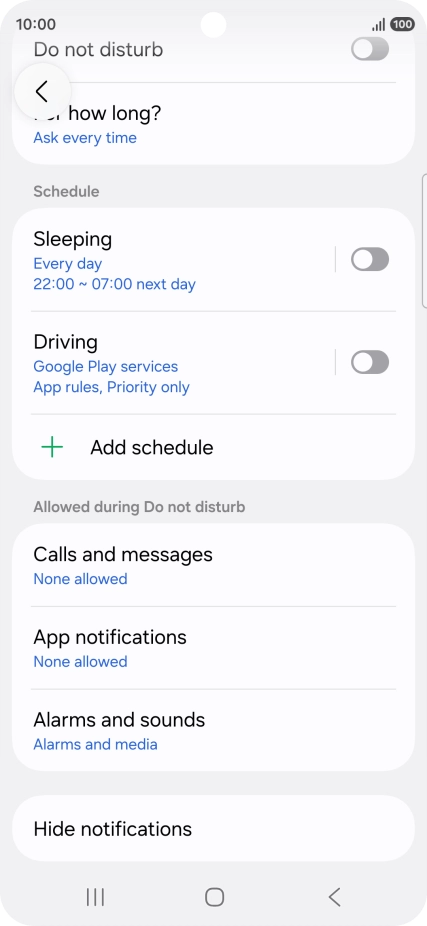Press App notifications. Press App notifications.
