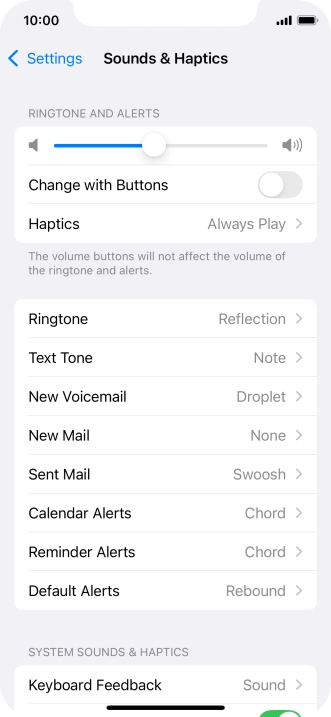 Press Ringtone. Press Ringtone.