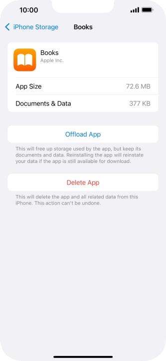 Press Offload App.