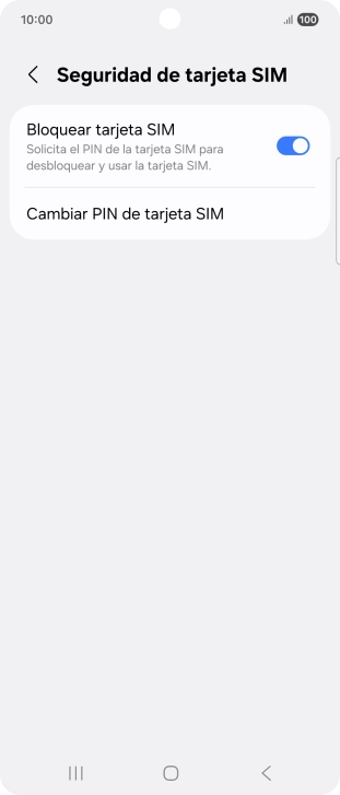 Pulsa el indicador junto a 