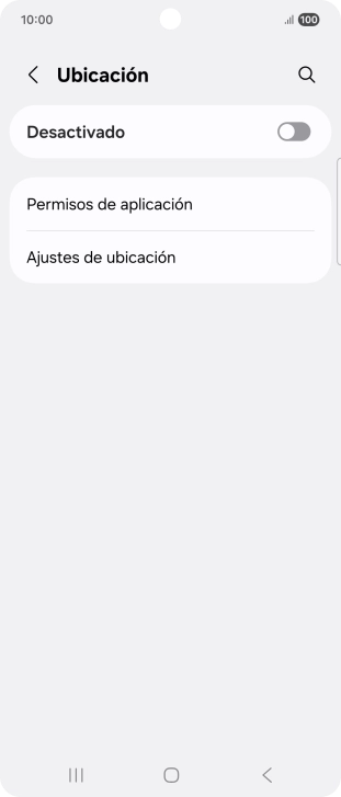 Pulsa el indicador para activar o desactivar la función.