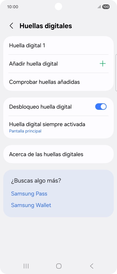 Pulsa los ajustes deseados para activarlos o desactivarlos.