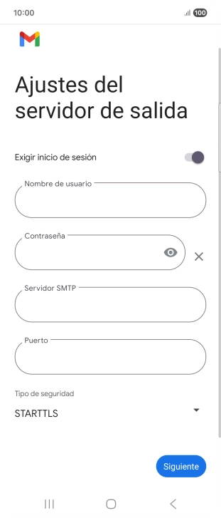 Pulsa el indicador junto a 