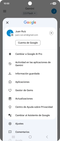 Pulsa Aplicaciones.