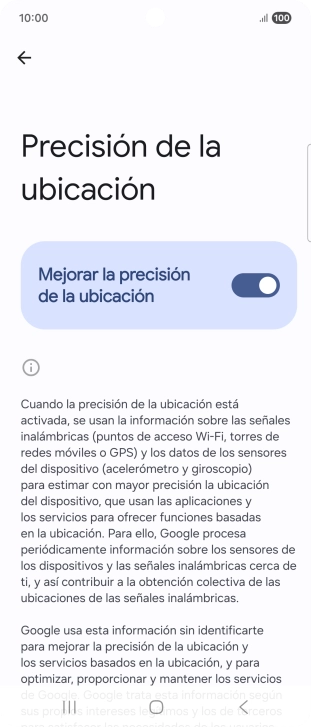 Si pulsas el indicador junto a 