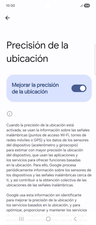 Si pulsas el indicador junto a 