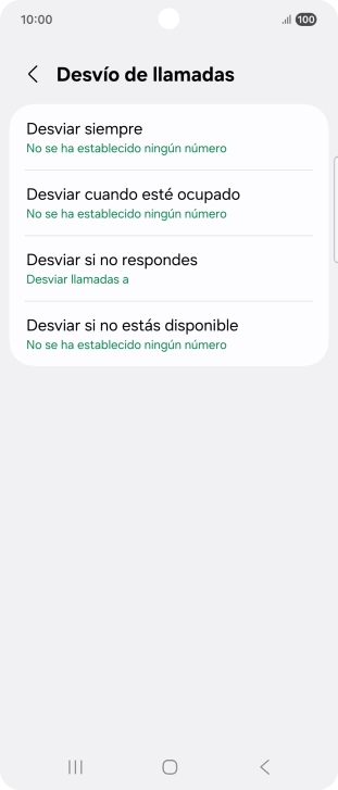 Pulsa la tecla de inicio para terminar y regresar a la pantalla de inicio.