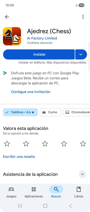 Pulsa la tecla de inicio para terminar y regresar a la pantalla de inicio.