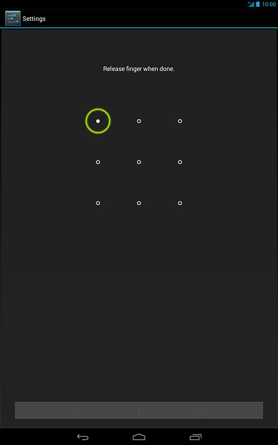 Press and drag a point to connect at least four points.