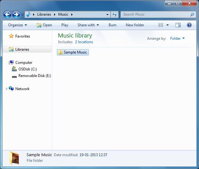 Go to the required folder in your computer's or your tablet's file system.