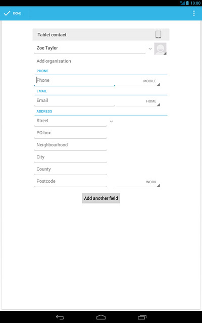 Press Phone and key in the required phone number.
