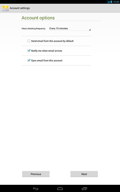 Press the drop down list next to 