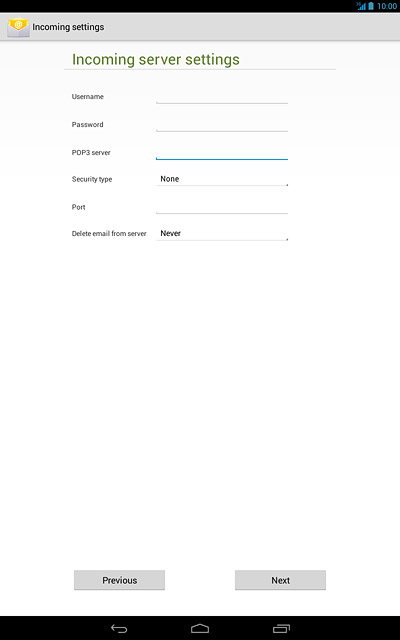 Press the drop down list next to 