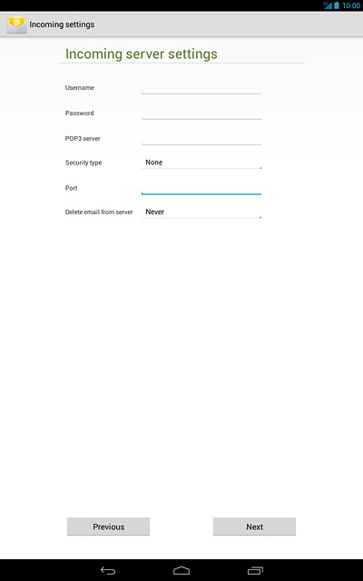 Press the drop down list next to 