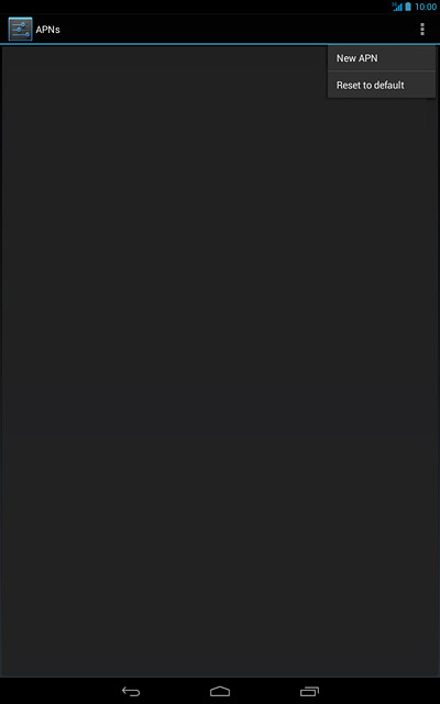 Press New APN.