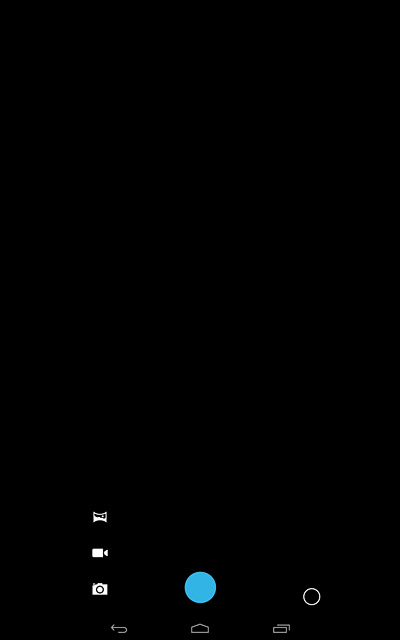 Press the video recorder icon.