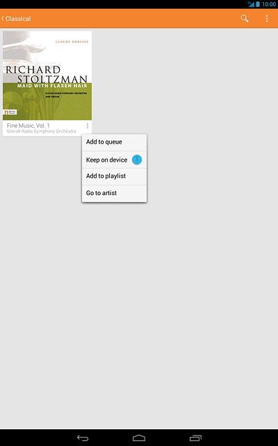 Press Add to playlist.