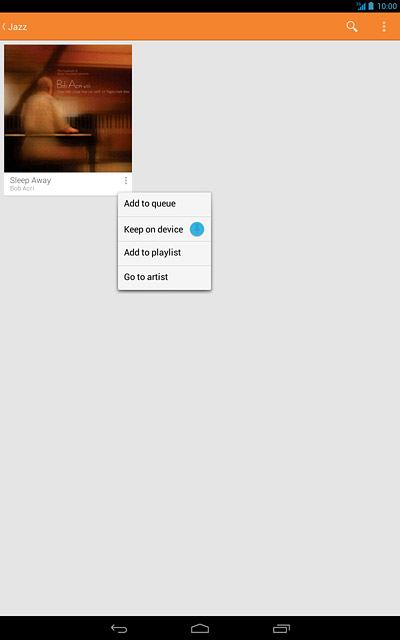 Press Add to playlist.