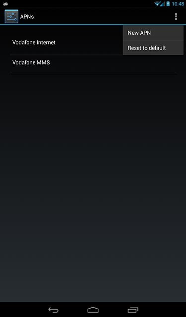 Press New APN.