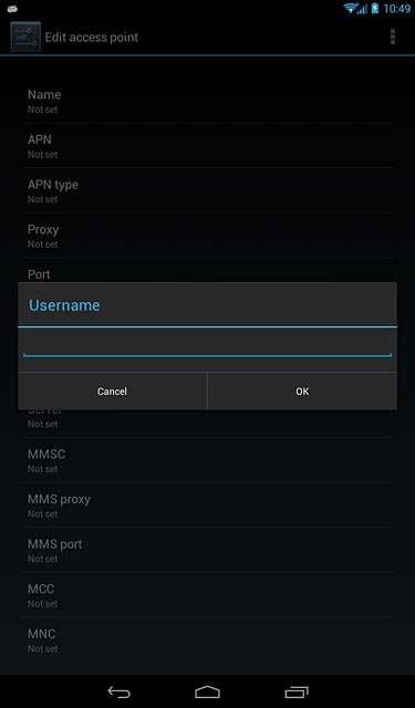 Key in wap and press OK.