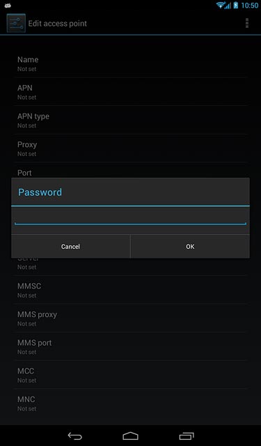Key in wap and press OK.