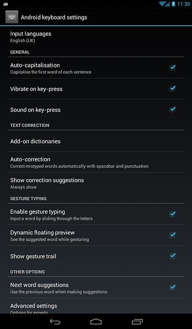 Press Show correction suggestions.