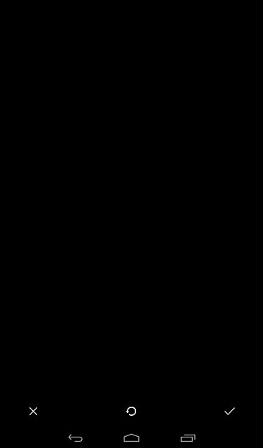 Press the confirm icon.