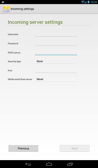 Press the drop down list next to 