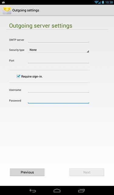 Press the field next to 