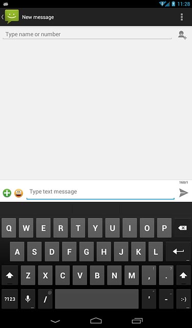 You can select a number of settings when keying in text.The following steps show you how to add a writing language, turn on word suggestion and write text.The following steps require that you're writing text and that the keypad is visible.