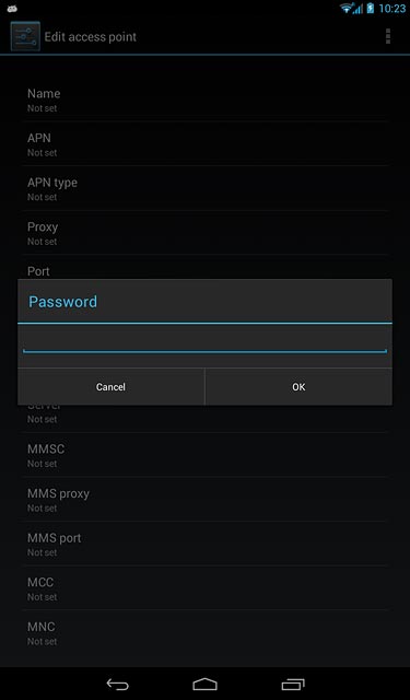 Key in wap and press OK.