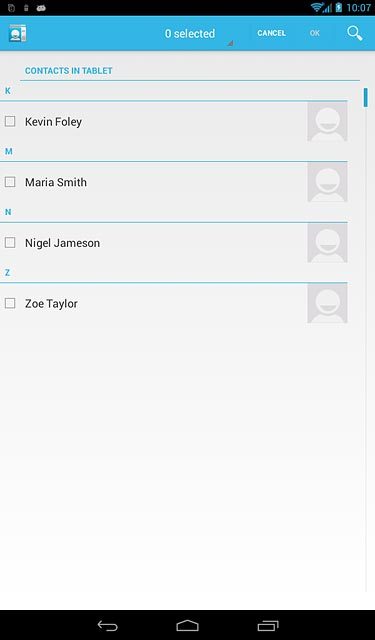 Press 0 selected to open a drop down menu.
