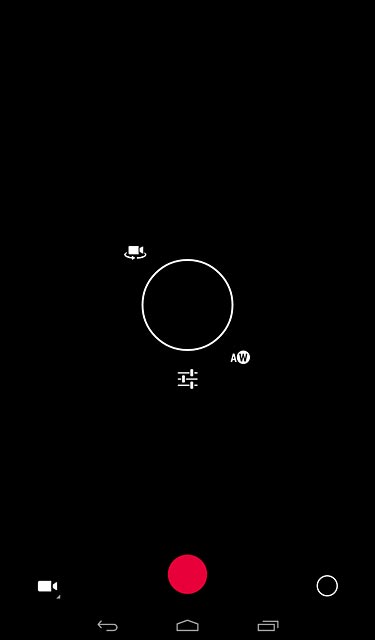 Press the settings icon.