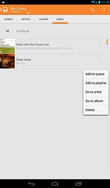 Press Add to playlist.