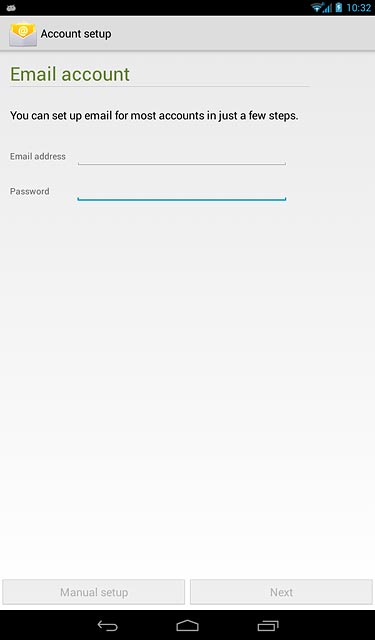 Press the field next to 