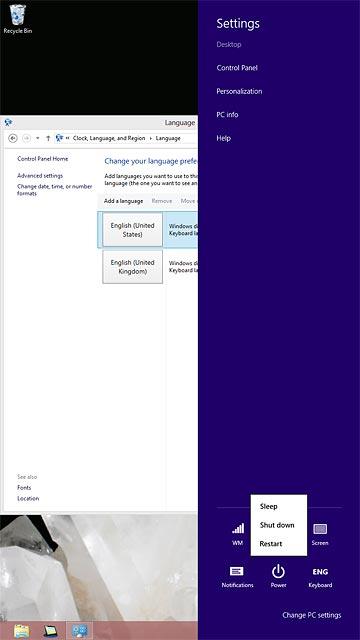 Press Restart.Wait a moment while your tablet restarts.
