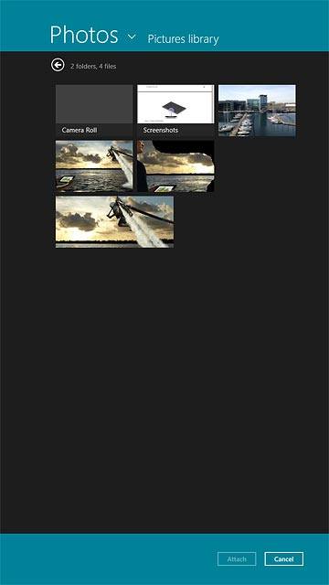 Go to the required folder.Press the required file until is has been highlighted.