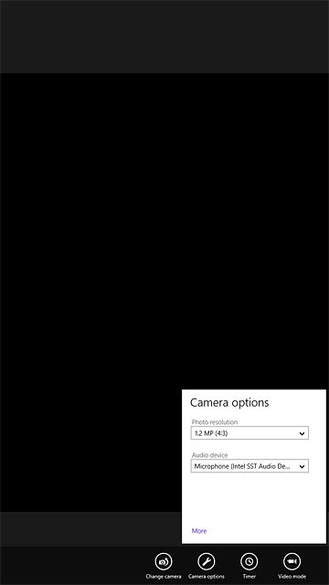 Press the drop down list below 