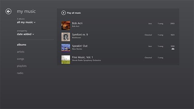 Go to the required audio file.Slide your finger right on the required audio file.