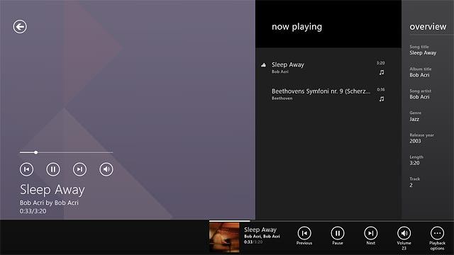 Press Playback options.